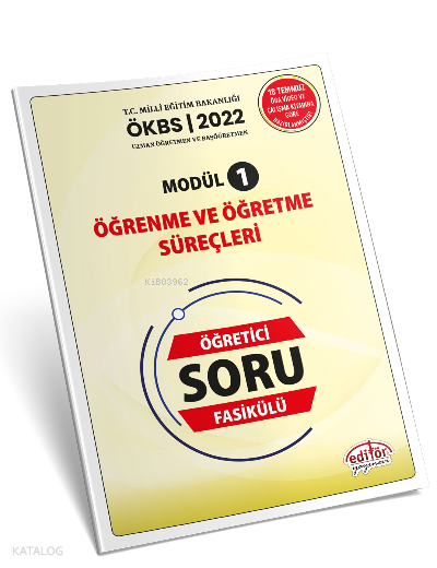 Uzman ve Başöğretmen Modül 1 Ölçme ve Değerlendirme Özet ve Öğretici Soru Fasikülü