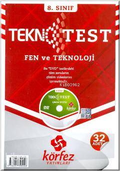 8. Sınıf Fen ve Teknoloji Tekno Poşet Test Çözümlü (Dvd'li)