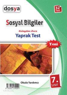 7. Sınıf Sosyal Bilgiler Yaprak Test
