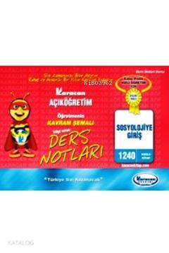 1. Sınıf Sosyolojiye Giriş- Kavram Şemalı Ders Notları - Kod 1240