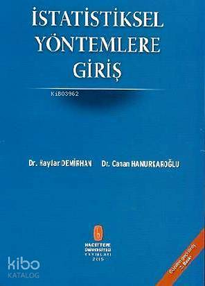 İstatistiksel Yöntemlere Giriş