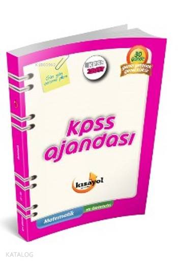 2017 KPSS Ajandası Genel Yetenek Genel Kültür Matematik ve Geometri