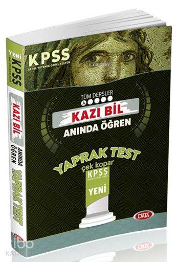 KPSS Tüm Dersler Kazı Bil Anında Öğren 2016; Çek Kopar Yaprak Test