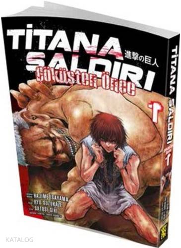  Titana Saldırı Çöküşten Önce 1 Cilt | İlke Güntan | Sibel Sökel | Ryo Suzukaze | Satoşi Şiki | Gerekli Şeyler | 9786059141673 | 