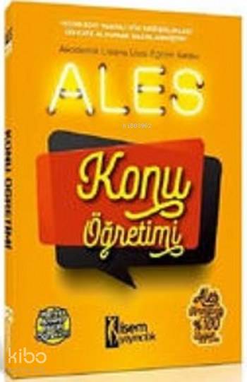 2018 ALES Konu Öğretimi