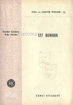  137 Numara | 137 Numara | Baha Dürder | Baha Dürder Haydar Ediskun | Haydar Ediskun | Remzi Kitabevi | 9789751492432 