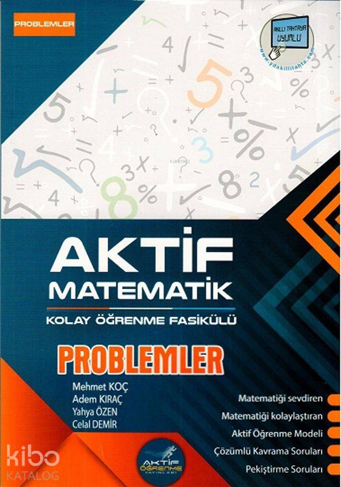 Aktif Öğrenme Yayınları Problemler Kolay Öğrenme Fasikülü Aktif Öğrenme 