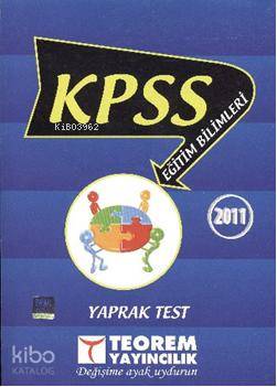 KPSS Eğitim Bilimleri; Yaprak Test