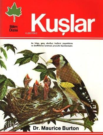  Kuşlar | Maurice Burton | Remzi Kitabevi | 9789751491824 | 