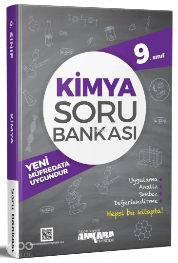 Ankara Yayınları 9. Sınıf Kimya Soru Bankası Ankara 