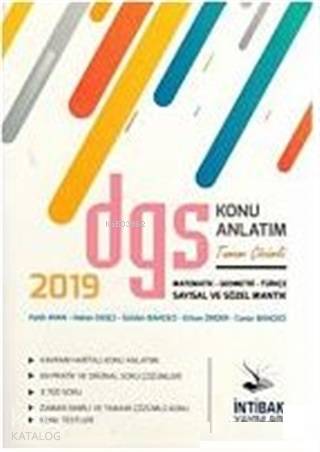 2019 DGS Tamamı Çözümlü Konu Anlatım