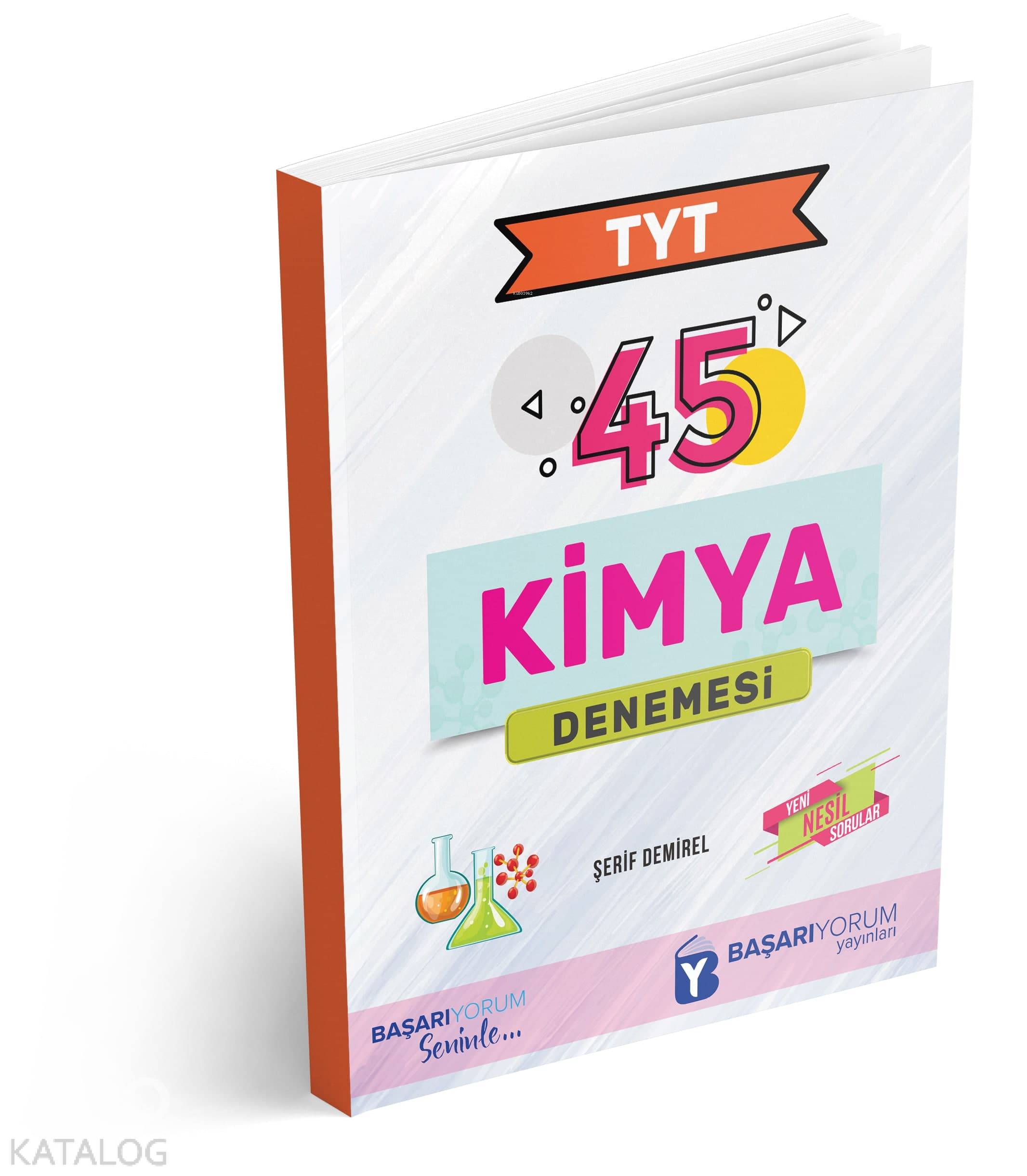 Başarıyorum Yayınları Tyt Kimya 45 Denemesi Başarıyorum
