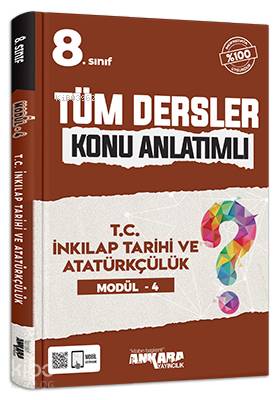 8.Sınıf Tüm Dersler Konu Anlatımlı T.C. İnkılap Tarihi ve Atatürkçülük Modül - 4