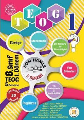 TEOG 8. Sınıf 1. Dönem 5 Deneme