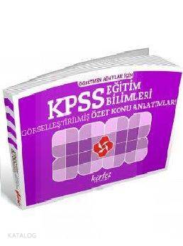 KPSS Eğitim Bilimleri Görselleştirilmiş Özet Konu Anlatımları