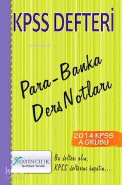 KPSS Defteri Para - Banka Ders Notları