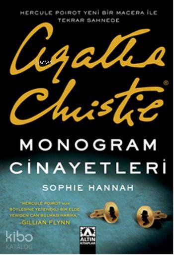  Monogram Cinayetleri | Sophie Hannah | Çiğdem Öztekin | Altın Kitaplar | 9789752118706 | 