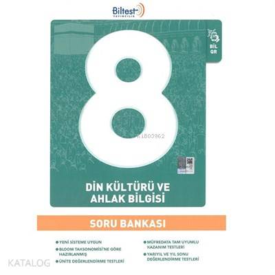 Bilfen - 8. Sınıf Din Kültürü Ve Ahlak Bilgisi Biltest Soru Bankası