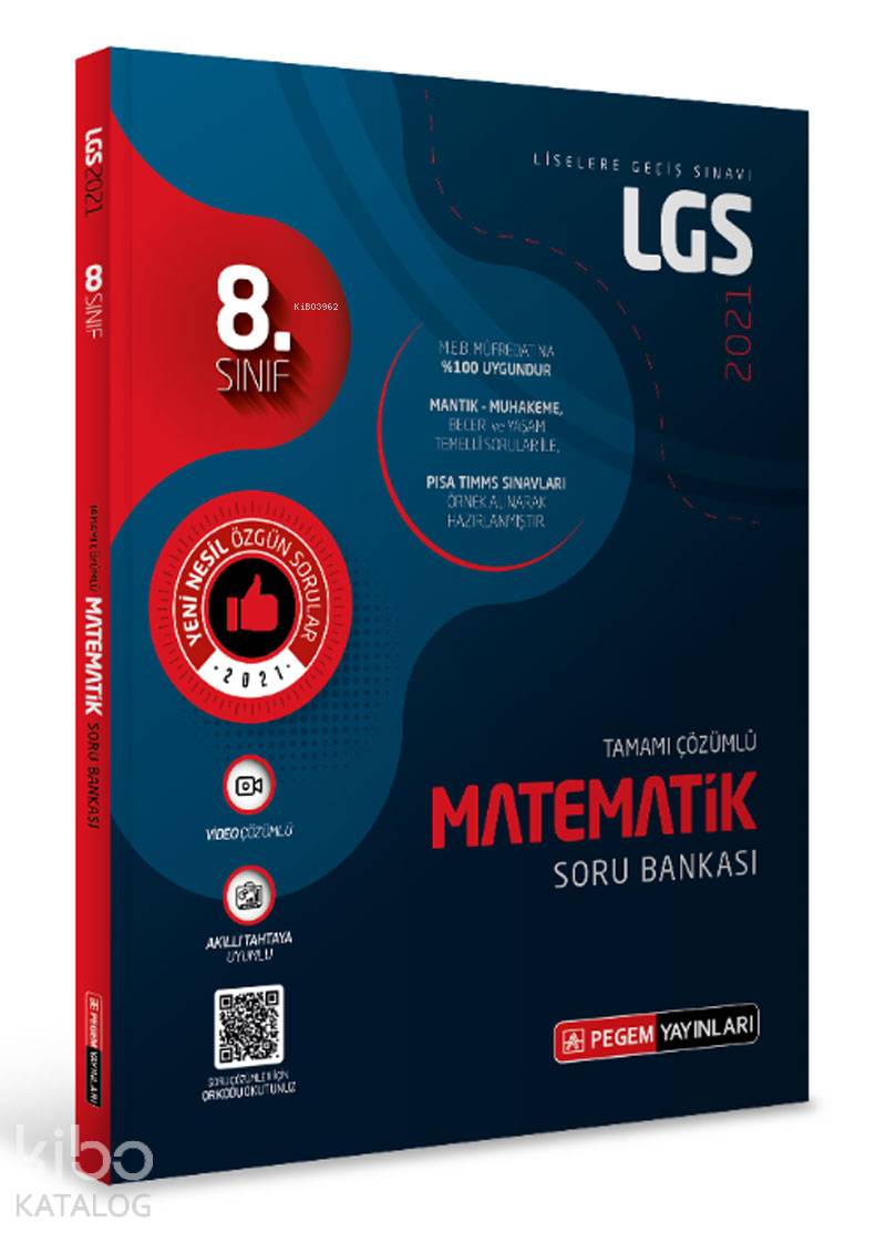 LGS Matematik Tamamı Çözümlü Soru Bankası