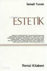  Estetik | İsmail Tunalı | Remzi Kitabevi | 9789751401113 | 