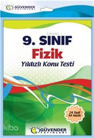 9. Sınıf Fizik Yıldızlı Konu Testi