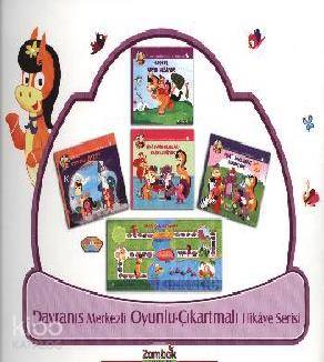 Davranış Merkezli Oyunlu Çıkartmalı Hikaye Serisi 4 Kitap