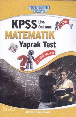 KPSS Lise Önlisans Matematik Yaprak Test