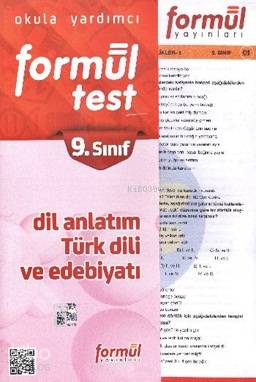 9. Sınıf Dil Anlatım - Türk Dili ve Edebiyatı Yaprak Test