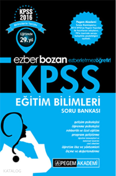 Ezberbozan Kpss Eğitim Bilimleri Soru Bankkası 2016