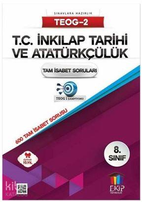 8. Sınıf TEOG-2 T.C. İnkılap Tarihi ve Atatürkçülük Tam İsabet Soruları