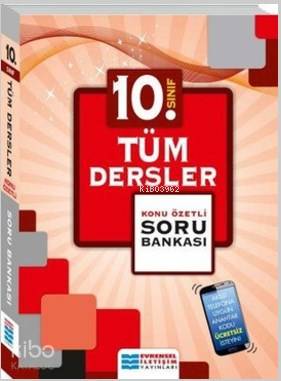  10 Sınıf Tüm Dersler Konu Özetli Soru Bankası | 10 Sınıf Tüm Dersler Konu Özetli Soru Bankası | Kolektif | Evrensel İletişim Yayınları (Hazırlık) | 9786059344586 