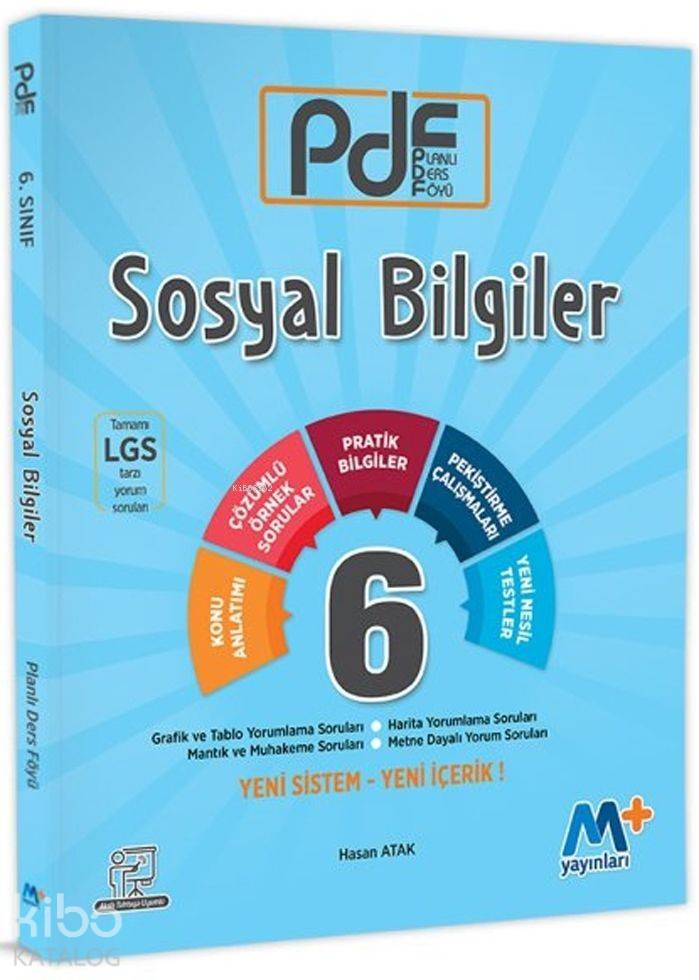 Martı Yayınları 6. Sınıf Sosyal Bilgiler PDF Planlı Ders Föyü Martı 