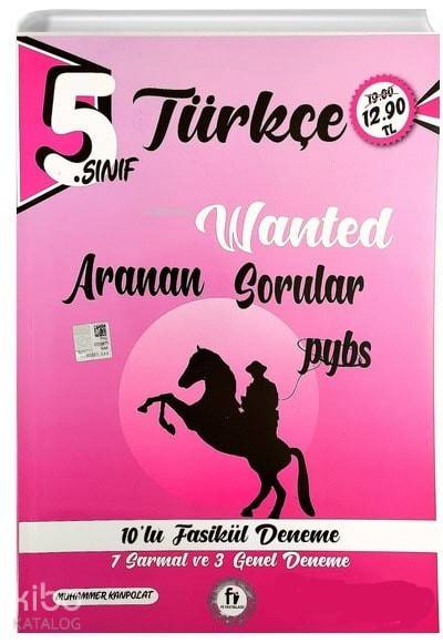 Fi Yayınları 5. Sınıf PYBS Türkçe Wanted Aranan Sorular 10 lu Fasikül Deneme Fi 