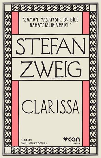  Clarissa | Stefan Zweig | Melike Öztürk | Can Yayınları | 9789750732874 | 