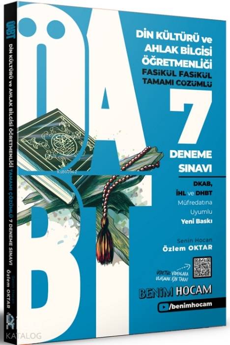 2021 ÖABT Din Kültürü ve Ahlak Bilgisi Tamamı Çözümlü 7 Fasikül Deneme Benim Hocam Yayınları