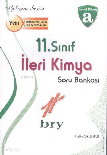 11. Sınıf İleri Kimya Soru Bankası; Temel Düzey - A