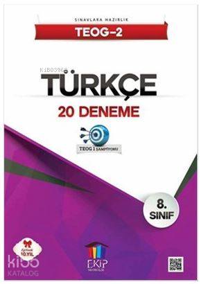 8. Sınıf TEOG-2 Türkçe 20 Deneme