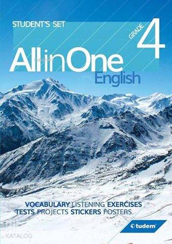 Tudem Yayınları 4. Sınıf İngilizce Seti All in One grade 4 Tudem 