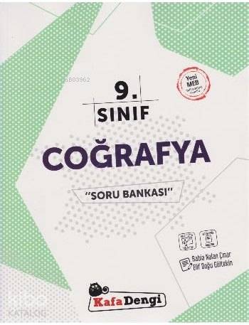 Kafa Dengi Yayınları 9. Sınıf Coğrafya Soru Bankası Kafa Dengi 