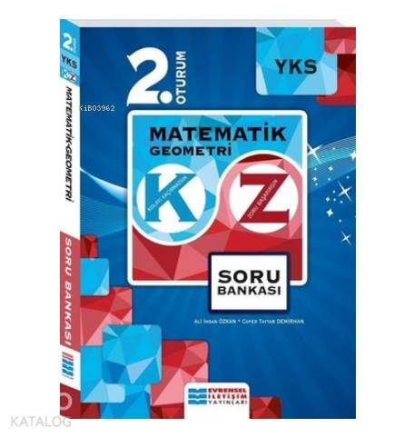  2018 YKS 2Oturum Matematik Geometri Soru Bankası | 2018 YKS 2Oturum Matematik Geometri Soru Bankası | Kolektif | Evrensel İletişim Yayınları (Hazırlık) | 9786052110287 