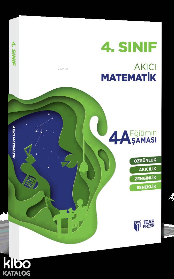 Teas Press Yayınları 4. Sınıf Akıcı Matematik Eğitimin 4 Aşaması Teas Press 