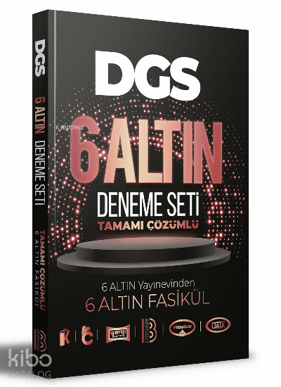 2022 DGS Tamamı Çözümlü 6 Altın Deneme