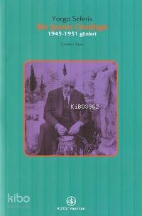  Bir Şairin Günlüğü / 1945 1951 Günleri | Yorgo Seferis | Alova | Türkiye İş Bankası Kültür Yayınları | 9789754585834 | 