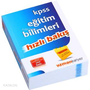 KPSS Eğitim Bilimleri Hızlı Bakış Konu Anlatımlı