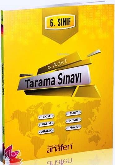 6. Sınıf 6 Adet Tarama Sınavı
