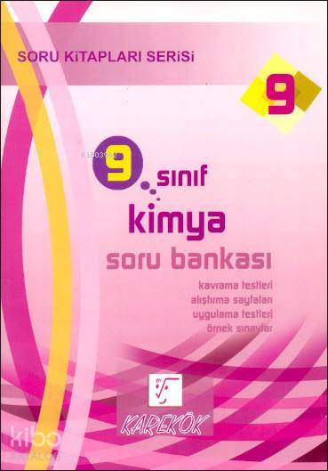 9. Sınıf Kimya Soru Bankası; Soru Kitapları Serisi