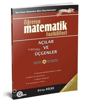  Gür Yayınları Öğreten Geometri Fasikülleri Açılar ve Üçgenler Gür | Güray Küçük | Gür Yayınları | 9786058845091 | 