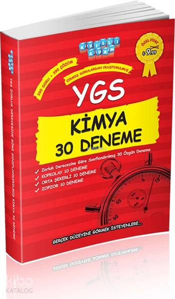 YGS Kimya 30 Deneme