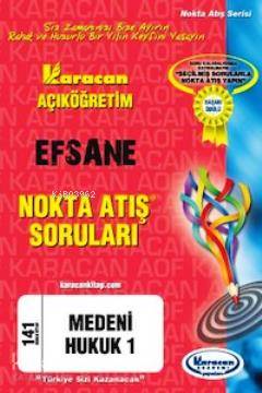 1. Sınıf Medeni Hukuk - 1 Nokta Atış Soruları Kod - 141