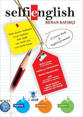  Selfienglish | Selfienglish | Kenan Kayıkçı | 3 Adam Yayınları | 9786059099141 
